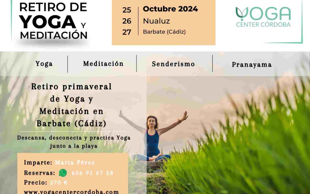 Retiro de Yoga y Meditación en Córdoba: practica Yoga en la playa
